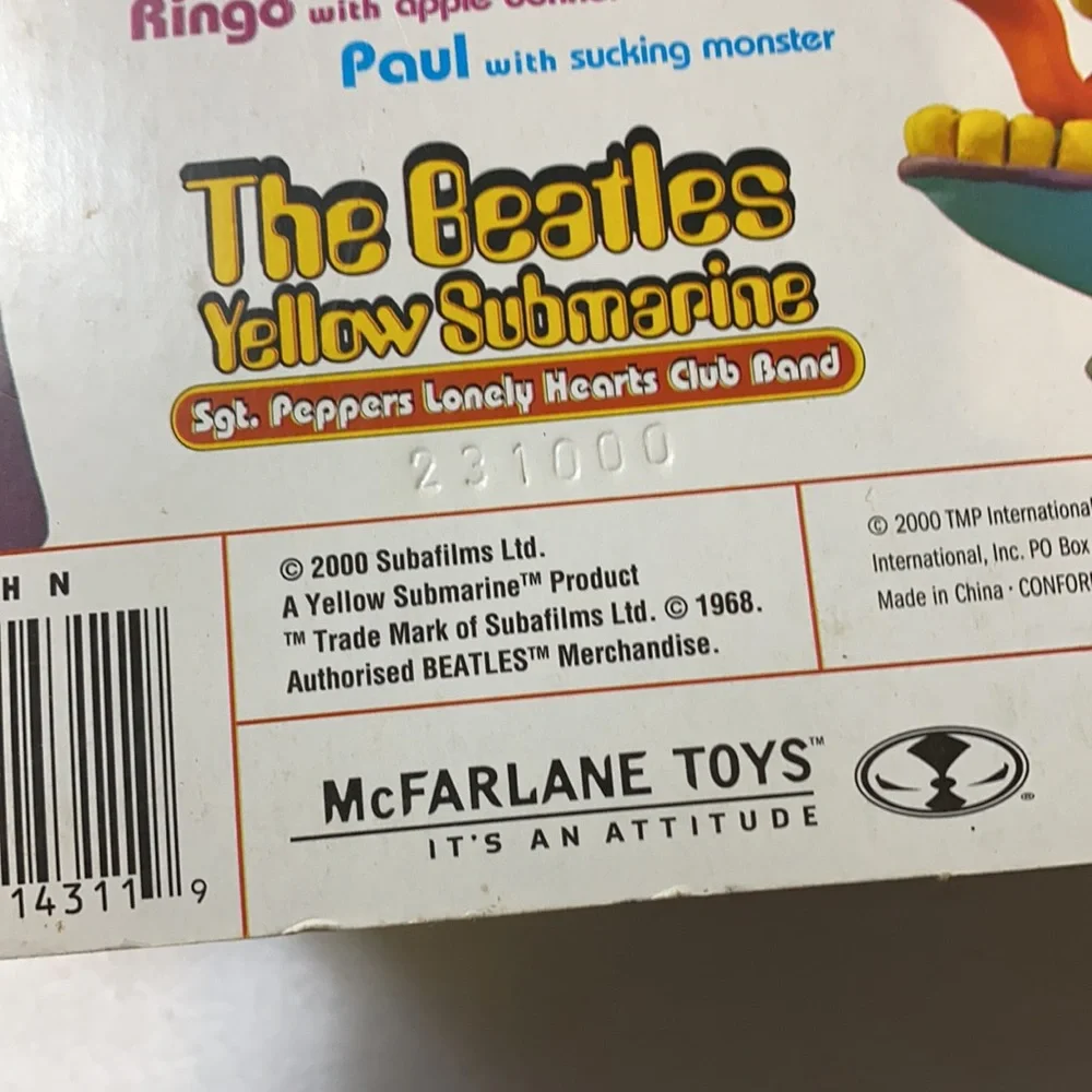 The Beatles new package